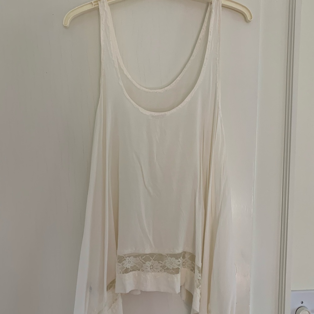 White swing cami